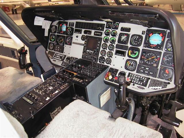 Sikorsky S 76 Helicopter Cockpit